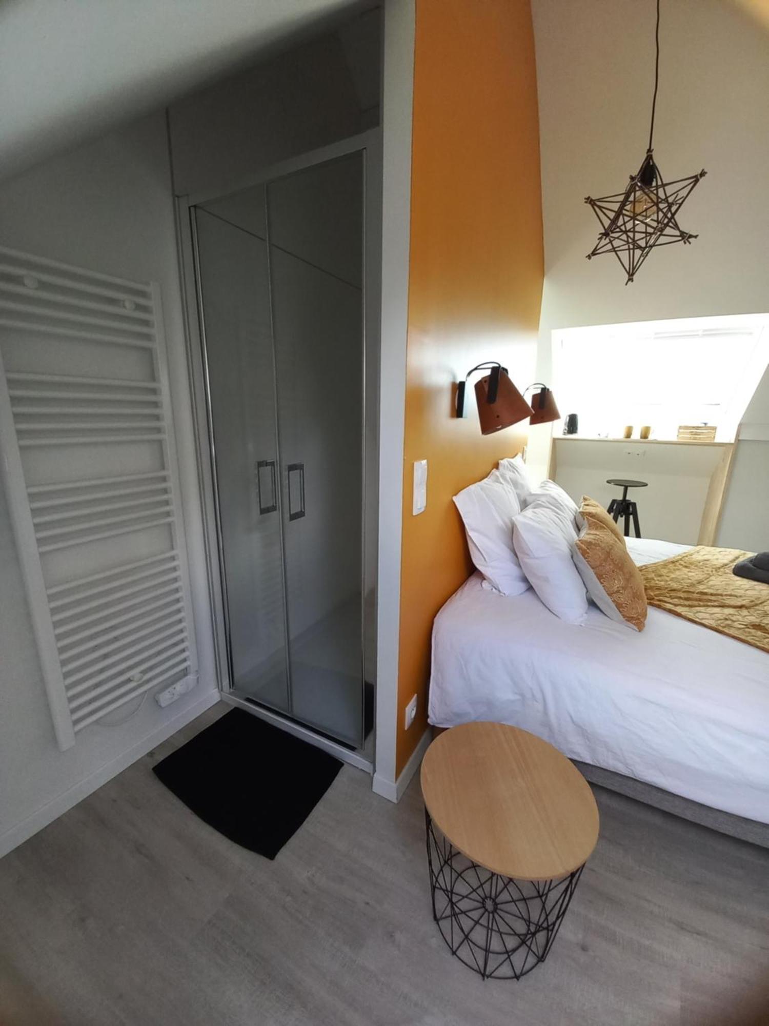 Chambre D'Hotel Tout Confort Au Pays Des Abers 플루게르노 객실 사진